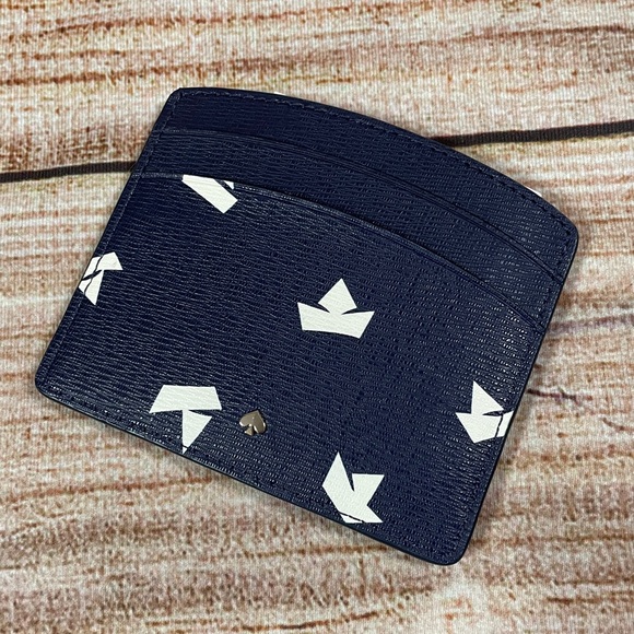 Kate Spade NWT “Spencer” Paper Boats Cardholder - Picture 3 of 10
